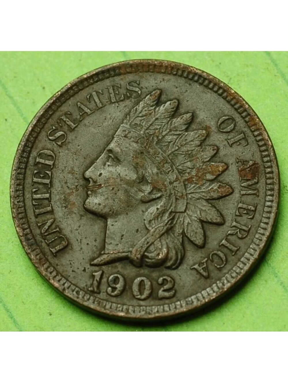W653 1902 Indian Head Cent Penny 1c - Check Out Our Store 🔥🔥BOLD DETAILS🔥🔥